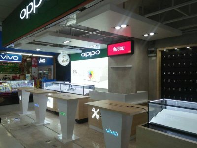 ออกแบบร้านจำหน่ายมือถือ ร้าน Easy Phone
